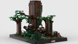 Endor Diorama
