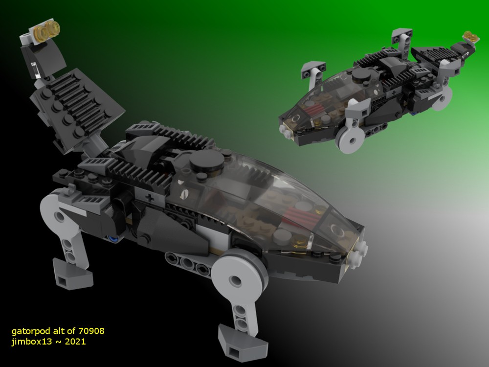 Lego Bat GatorPod alt of 70908 Scuttler