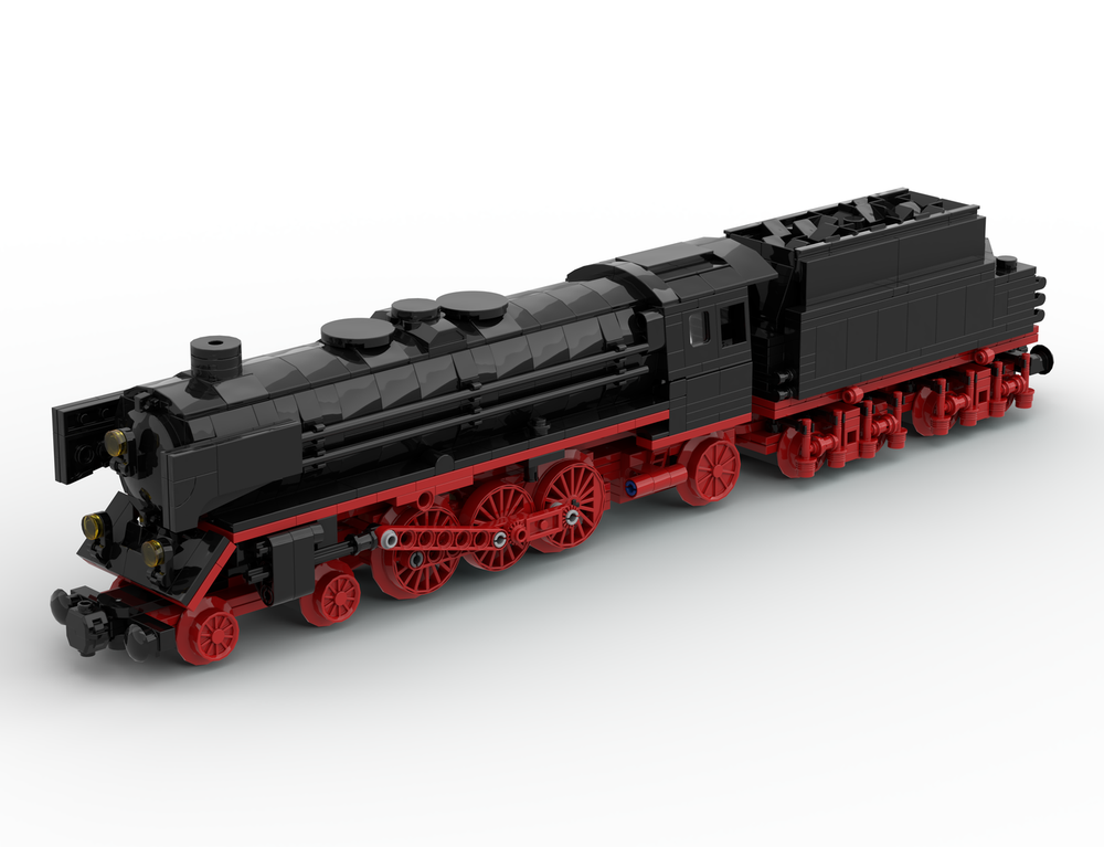 Lego Baureihe 01 motorised steam locomotive — Albrecht edition