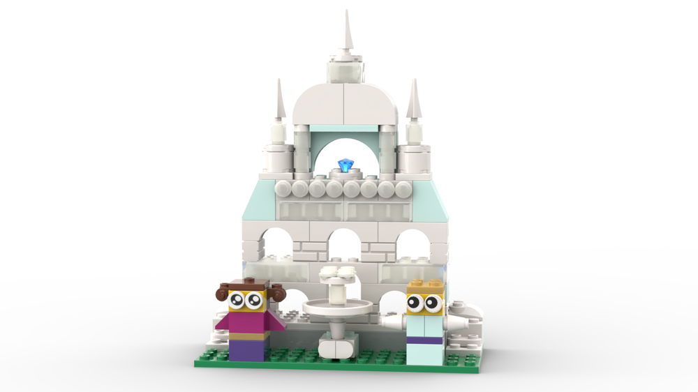 Lego 11033 Elsa's castle from Frozen