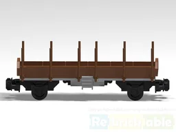 4W-FF Wagon (4 Wheel-Flatbed Freight Wagon)