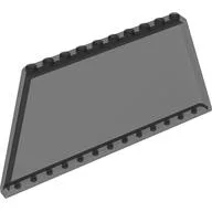 Windscreen 1 x 14 x 6 Tapered / Trans-Black