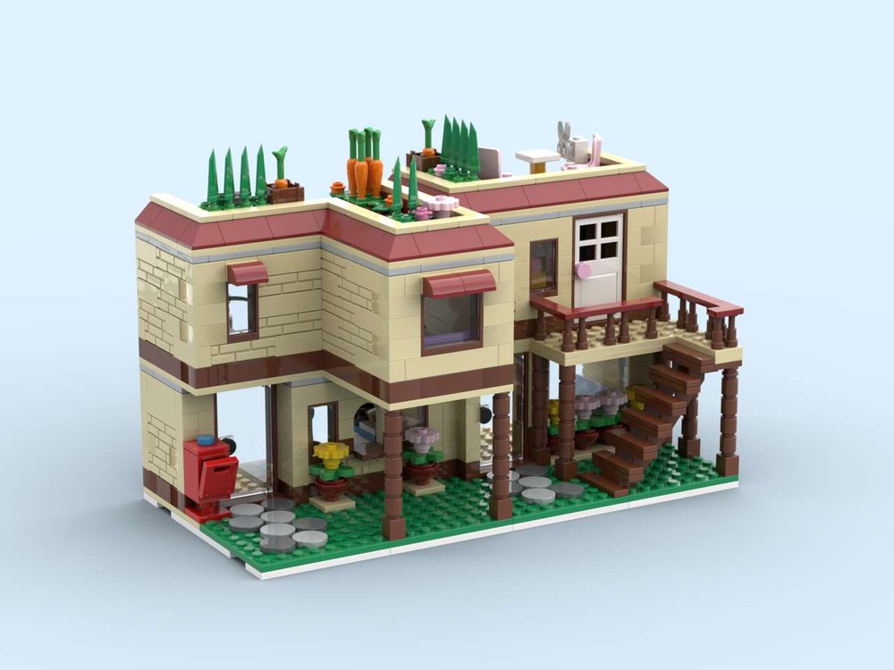 Lego Gardener's dream house