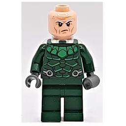 Vulture in Dark Green Outfit with Neck Bracket