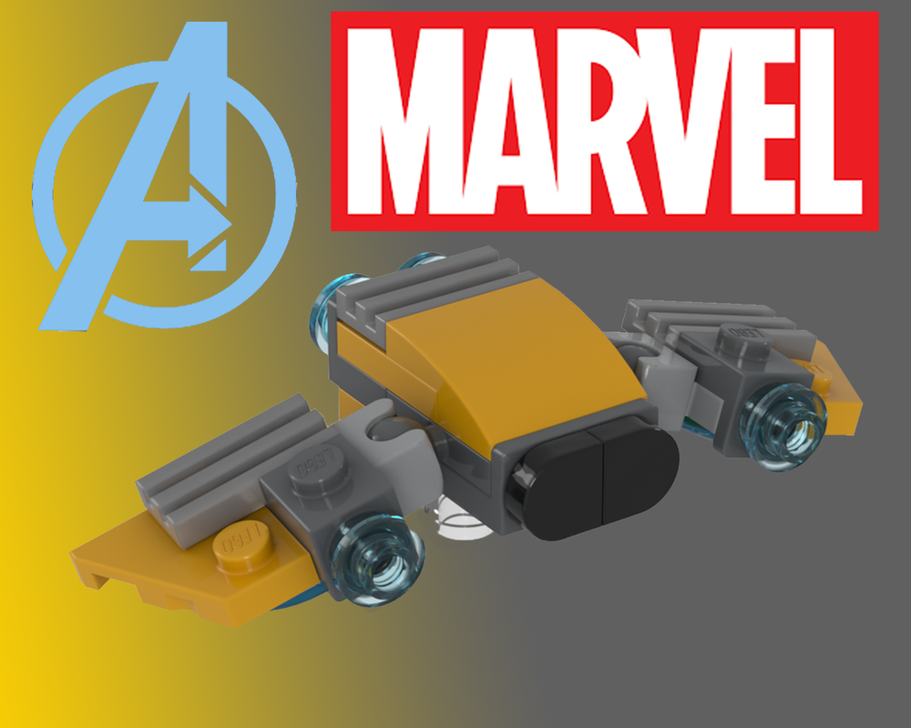 Lego Marvel AIM drone