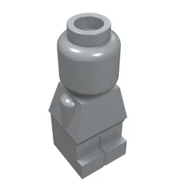 Microfig [Plain] / Light Bluish Gray