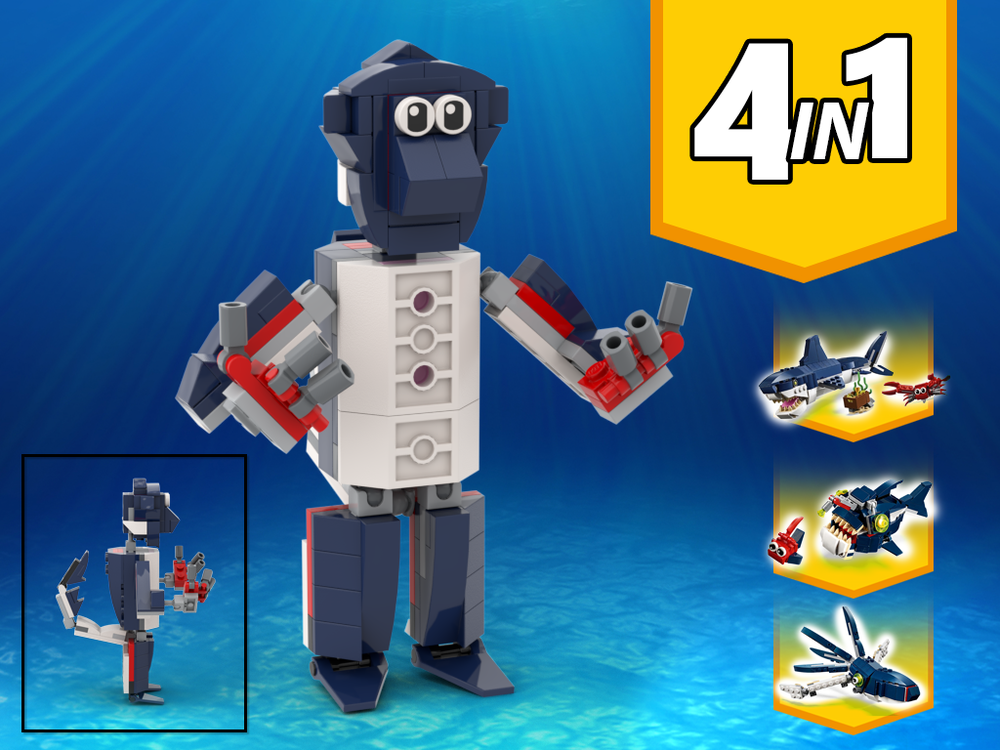 Lego 31088 Monkey Alternative Build