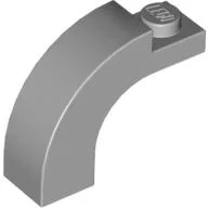 Brick Arch 1 x 3 x 2 Curved Top / Light Bluish Gray