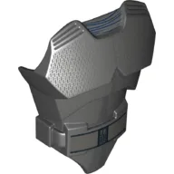 Large Figure Torso Cover with Raised Belt and Kylo Ren Print / Black