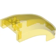 Windscreen 6 x 10 x 4 Curved / Trans-Yellow