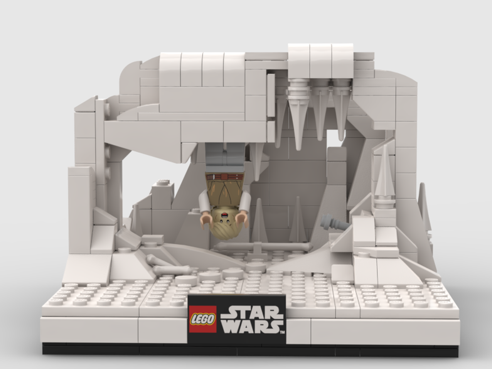 Lego Hoth - Luke Ice Cave