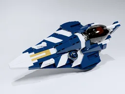 Plo Koon's Delta 7 Starfighter - Minifig Scale