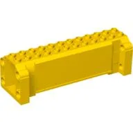 Crane Section 4 x 12 x 3 with 8 Pin Holes / Yellow