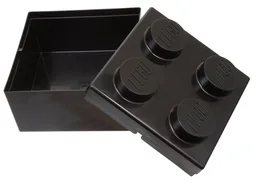 Four Stud Lunch Box Black