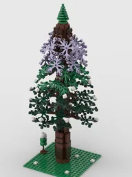 Snowing Tree