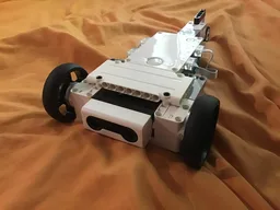Front wheel drive rear wheel steering car