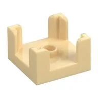 Panel 2 x 2 x 1 Corner Posts with Centre Stud / Tan