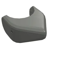 Animal Body Part, Shark Head / Dark Bluish Gray