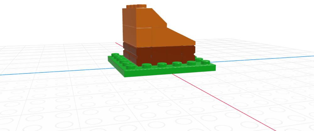 Lego An old wooden house (sorry if it looks ugly)