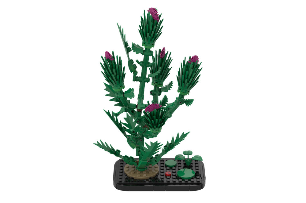 Lego Thistle (Goldfinch display)