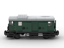 Train Baggage Car "Donnerbüchse"