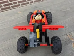 Pullback Buggy with return-to-center steering