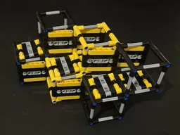 Multi-shape folding up structure