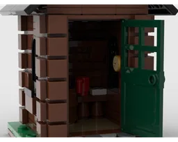 wooden cabin