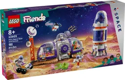 Mars Space Base and Rocket