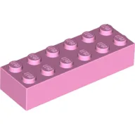 Brick 2 x 6 / Bright Pink
