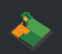 Minecraft Plains Lava Pool
