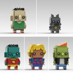 Nickelodeon's Doug Brickheadz Collection