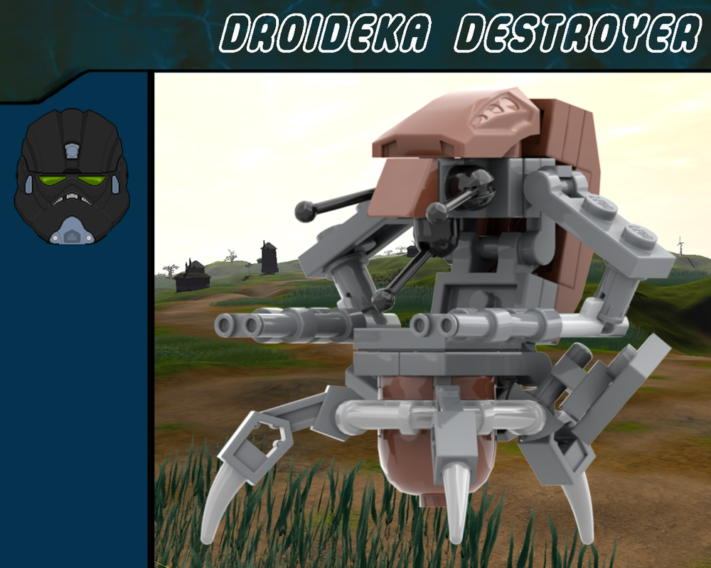 Lego Droideka (Animated-Style)