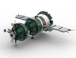 Soyuz 7K-TM - Minifig Scale