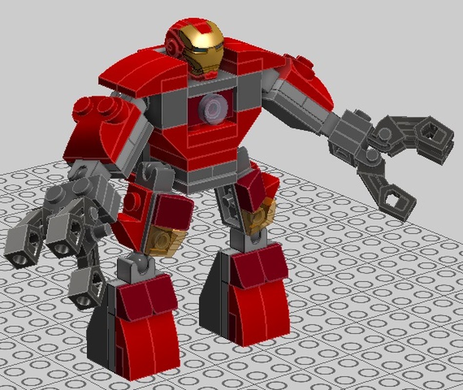 Lego Iron Man armor