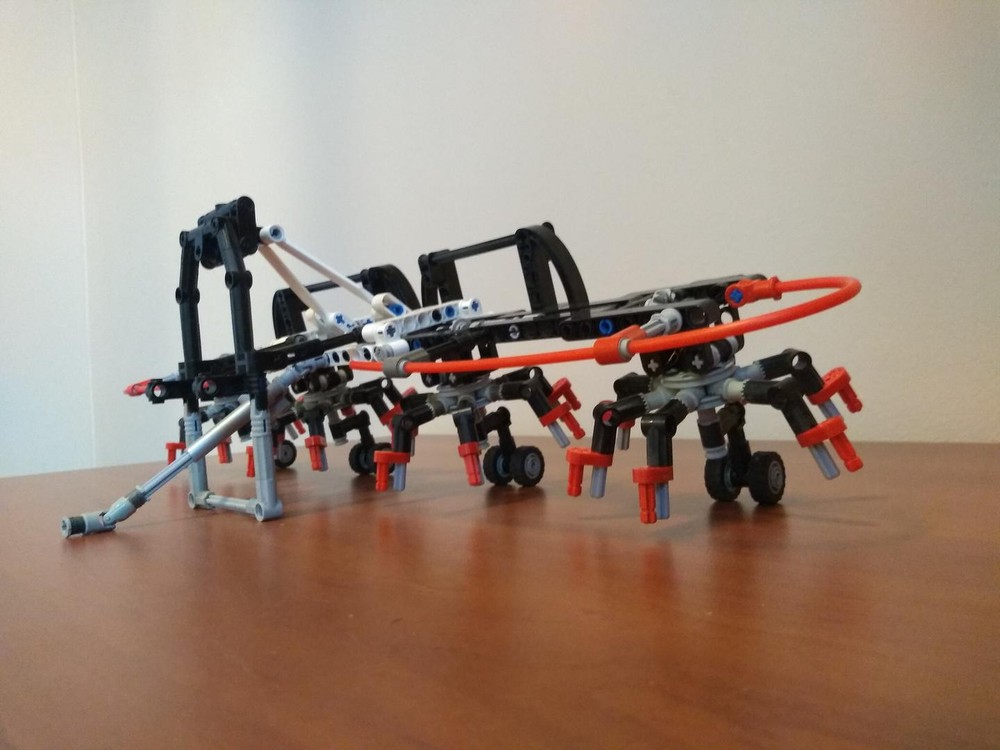 Lego Four-rotor mounted tedder