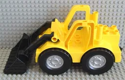 Duplo Bulldozer with Black Scoop