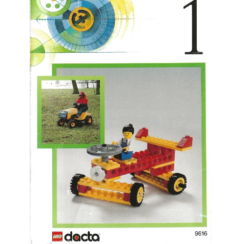 Lego Activity Booklet 1 - Lawnmower - Set 9616 / [No Color/Any Color]