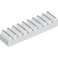 Lego Technic Gear Rack 1 x 4 / White