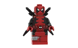 Up-Scaled LEGO Minifigure - Deadpool