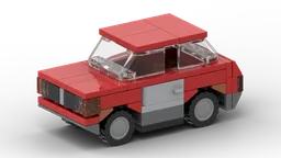 Rusty small italian Car - Fiat Panda 1994