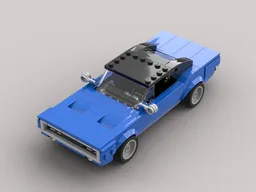 '68 BLUE CHARGER