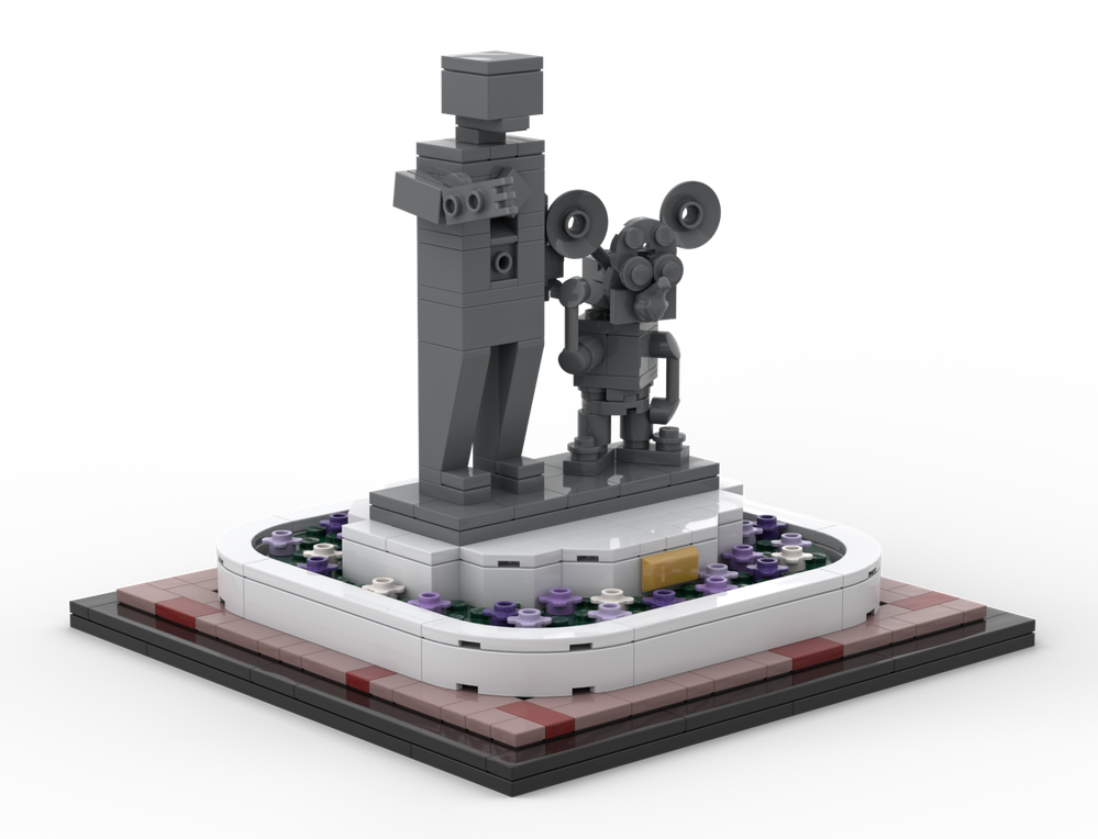 Lego Partners Statue