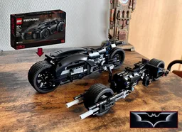 Batcycle and Batpod