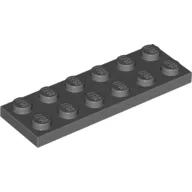 Plate 2 x 6 / Dark Bluish Gray