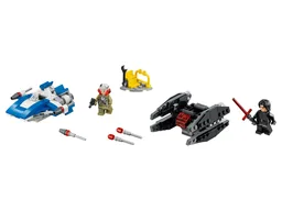 A-Wing vs. TIE Silencer Microfighters