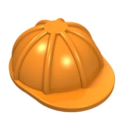 Helmet, Construction / Hard Hat / Orange