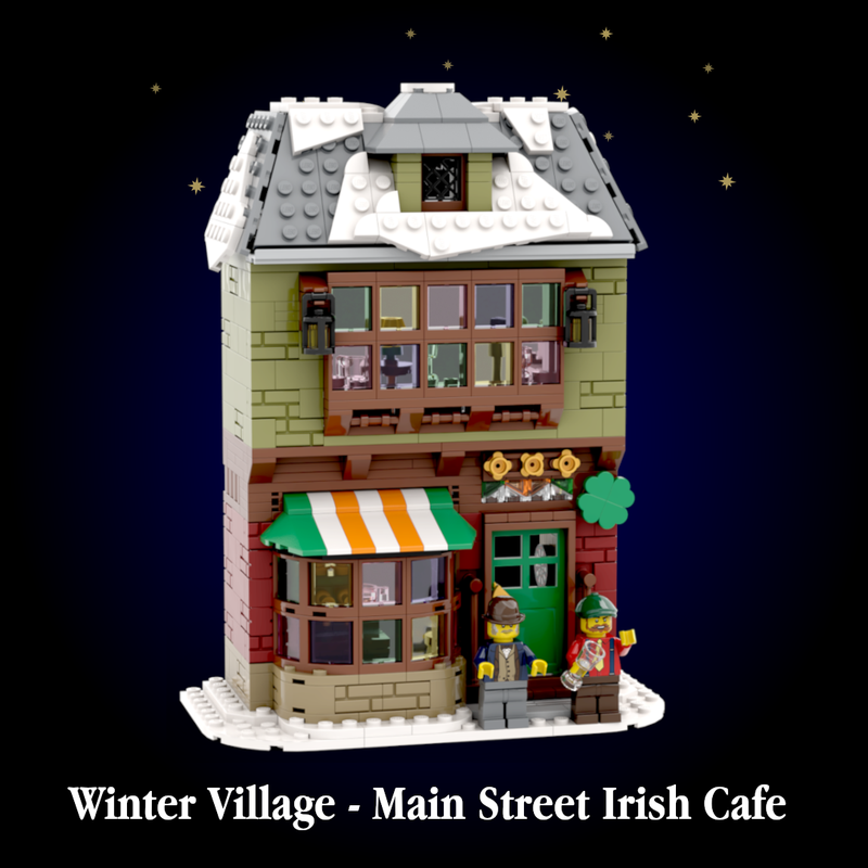 Lego Winter Village - Main Street Irish Cafe