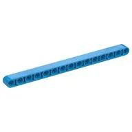 Technic Beam 1 x 15 Thick / Dark Azure