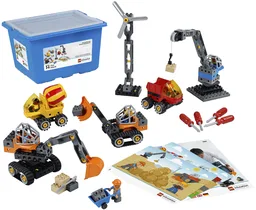 Tech Machines Set with Storage